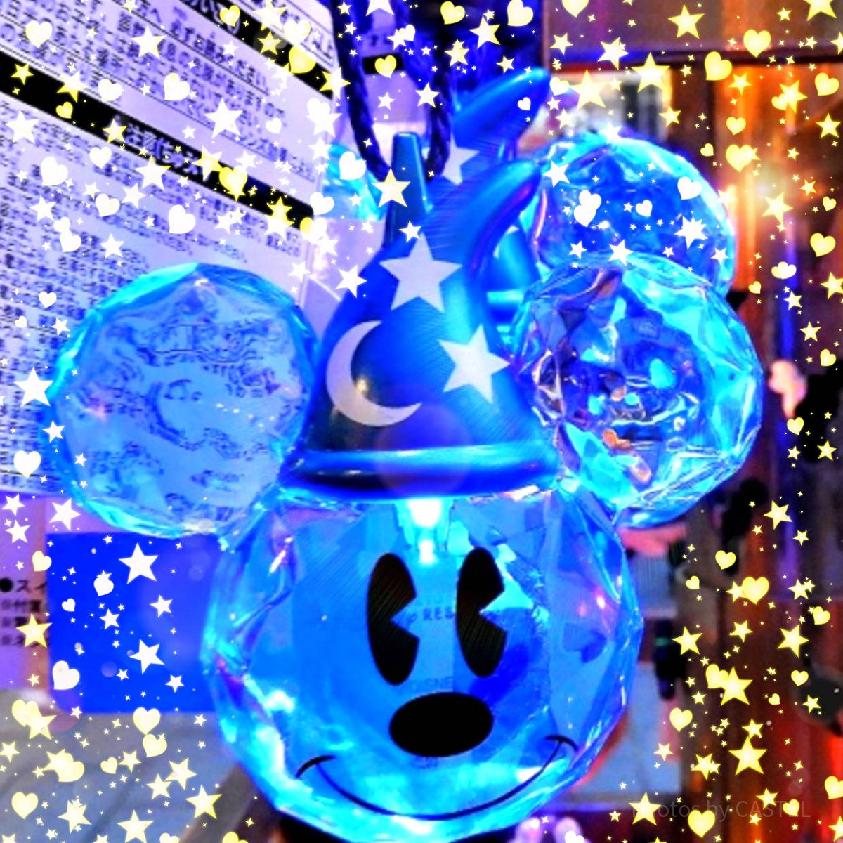 ミッキーの光るペンダント| キャステル | CASTEL ディズニー情報