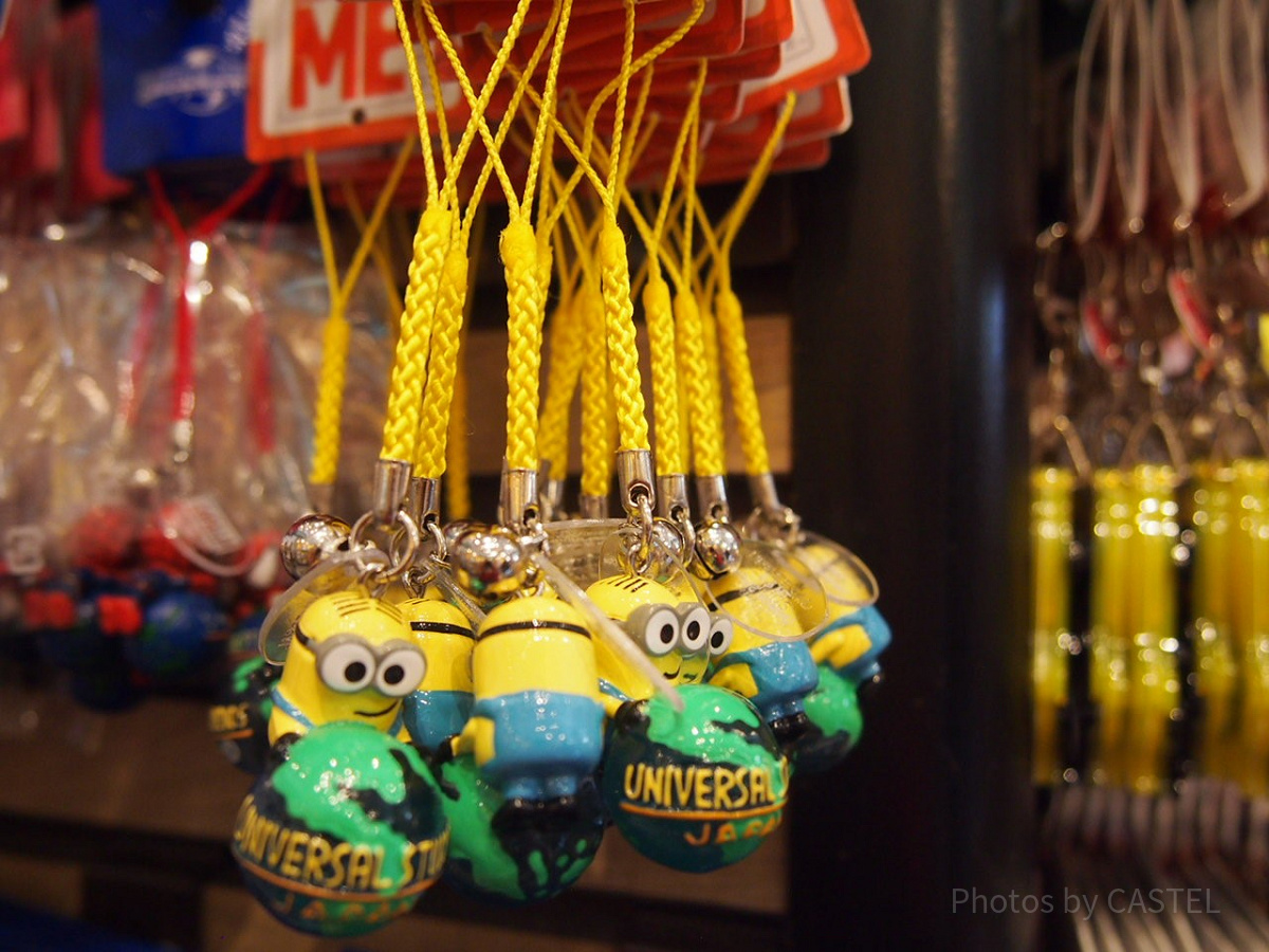 USJ 15周年 ミニオン ミニオンズ キーホルダー ストラップ キーチェーンセット（4個） – ユニバーサル・スタジオ・ジャパン