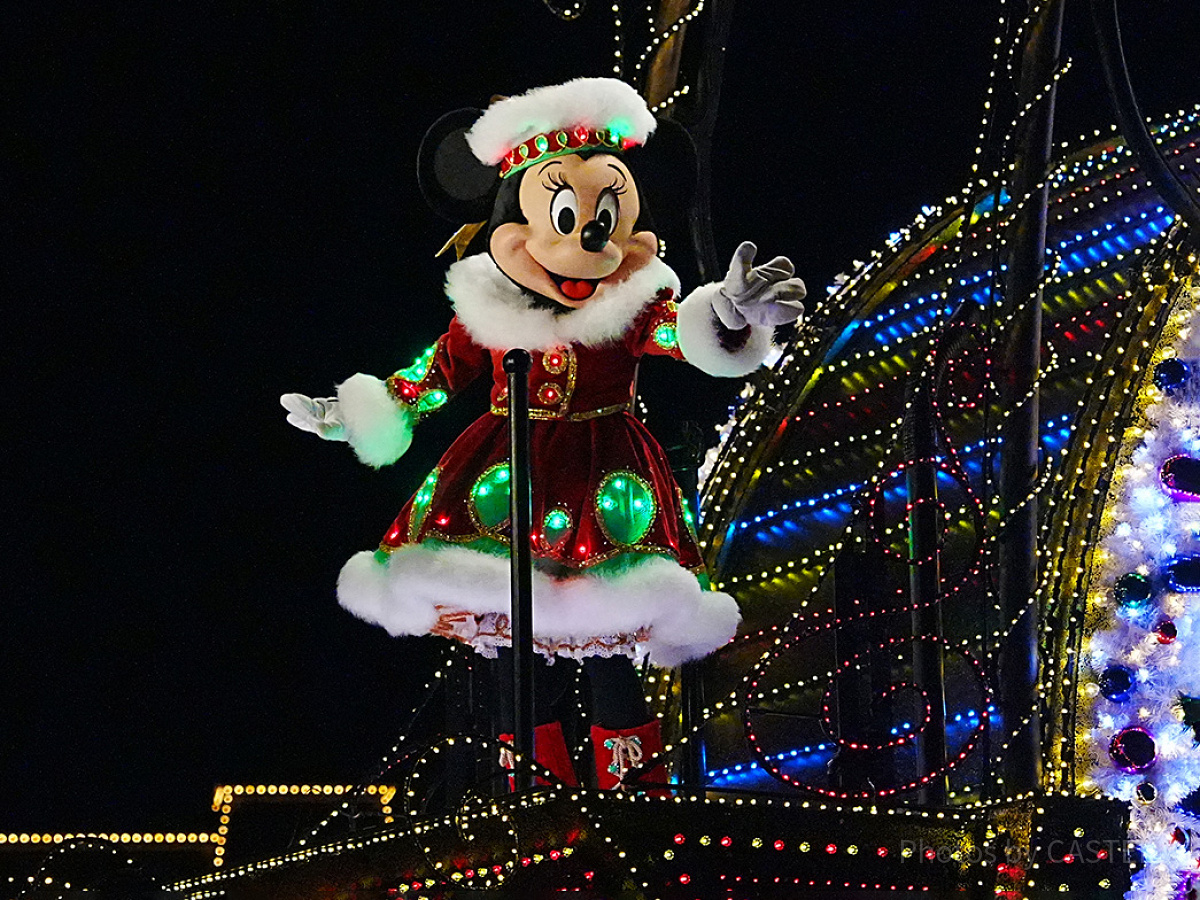 Disney ホリデーオーナメント サンタミッキーとミニーマウス