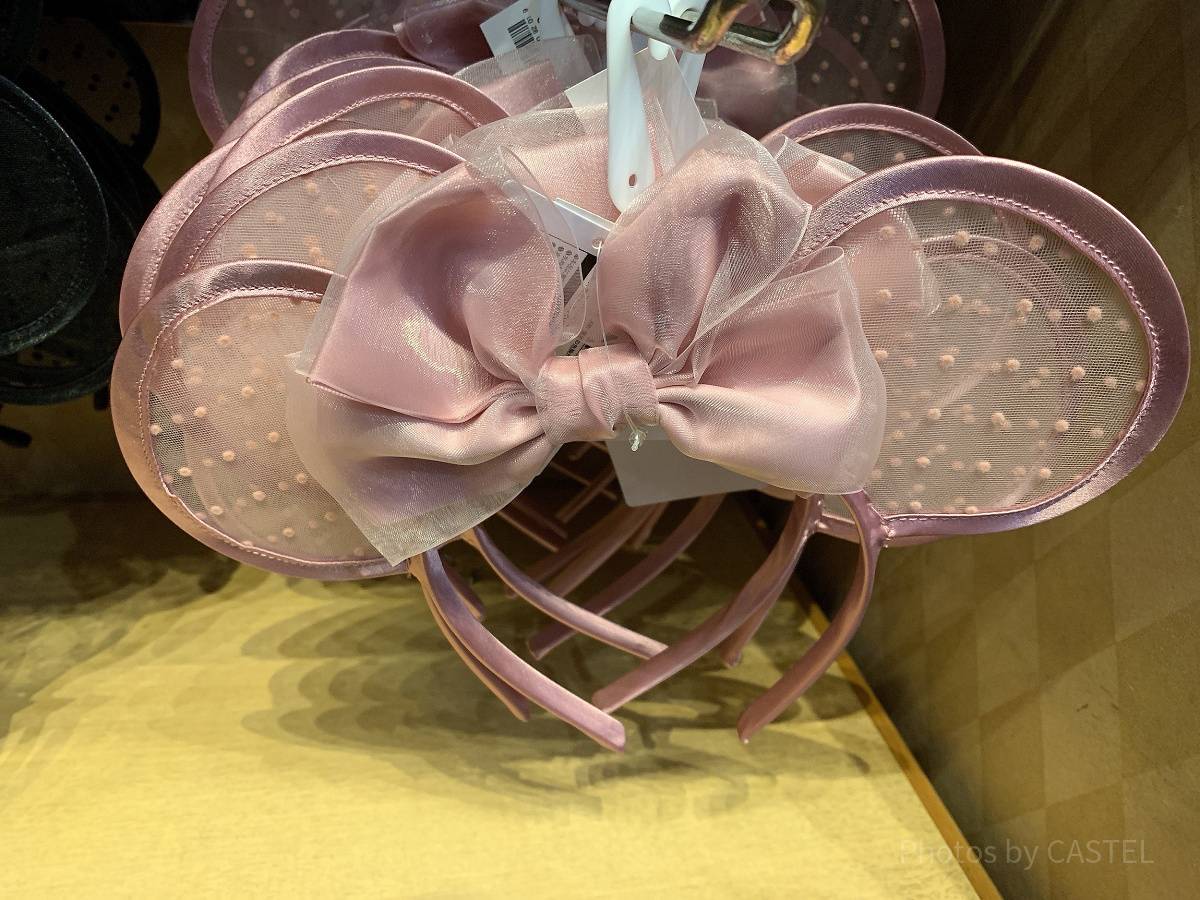ミニーリボンチュールカチューシャ（ピンク）| キャステル | CASTEL