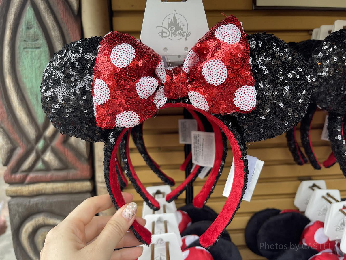 ミニースパンコールカチューシャ