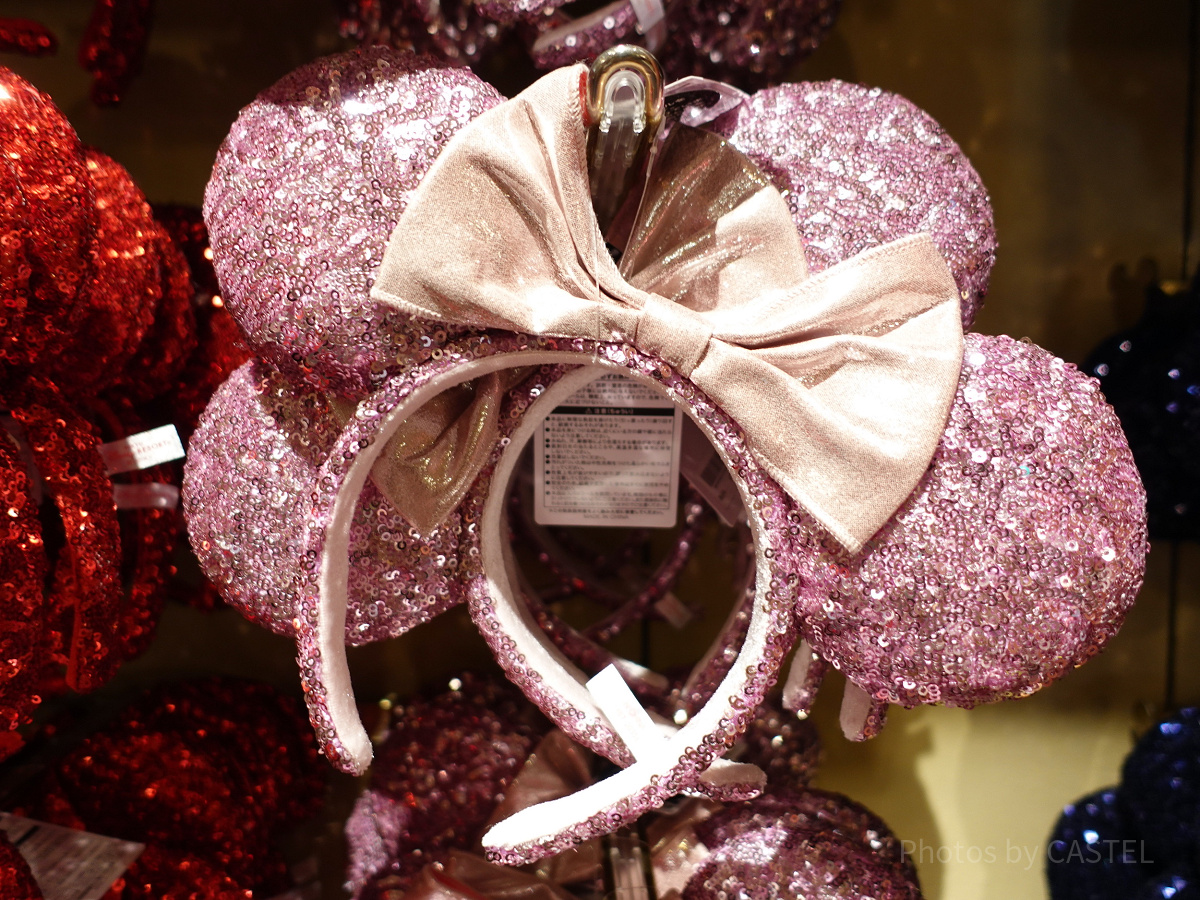 ミニースパンコールカチューシャ（ピンク）| キャステル | CASTEL