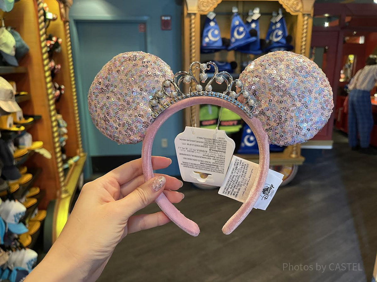 ミニースパンコールカチューシャ（ティアラ）