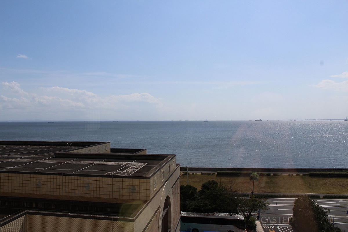 東京湾が見えるオーシャンビュー