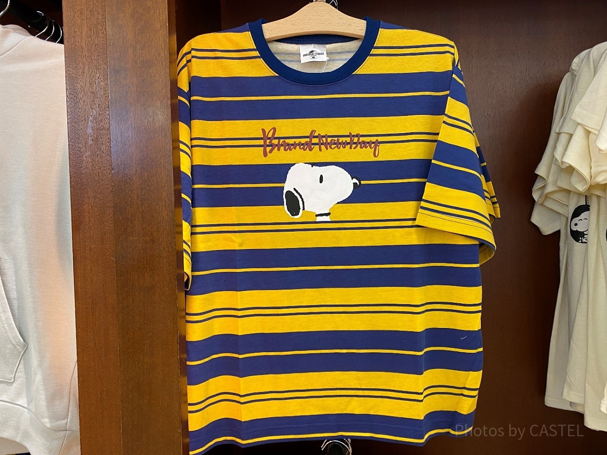 ピーナッツボーダーTシャツ