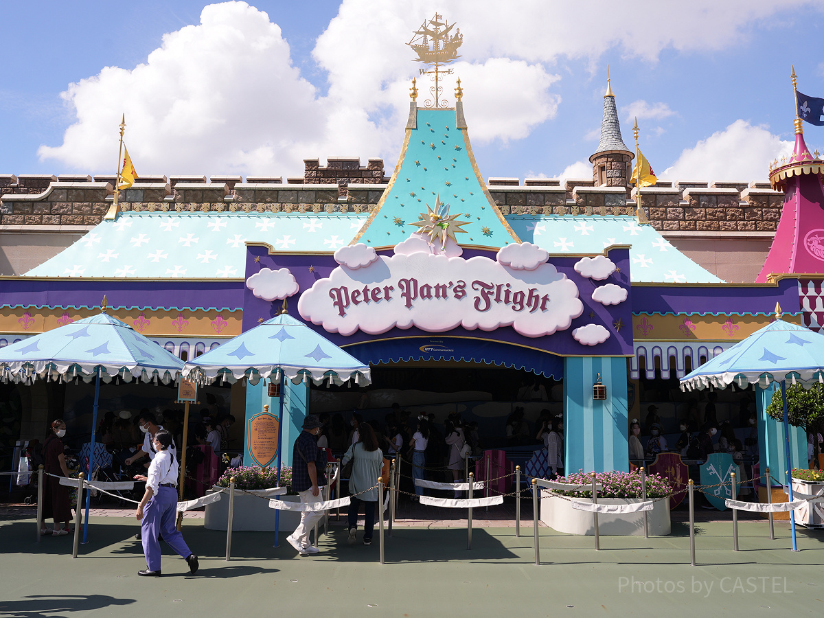 ピーターパン空の旅の外観| キャステル | CASTEL ディズニー情報