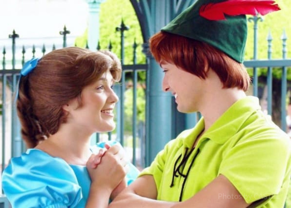 ピーターパンとウェンディのペアグリ