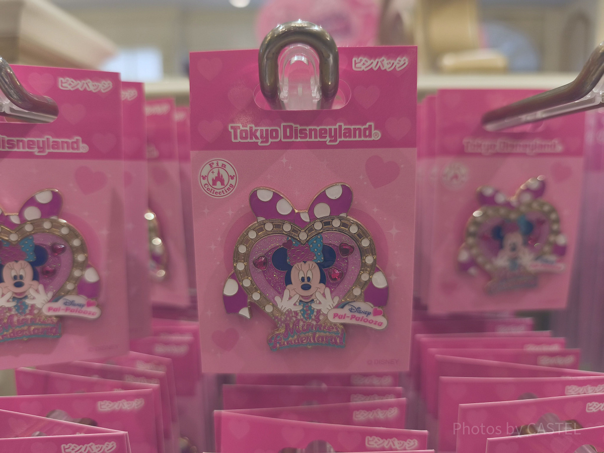 パルパルーザ　ミニー　ピンバッジ 東京ディズニーランド ミニーのファンダーランド パルパルーザ ピンズ