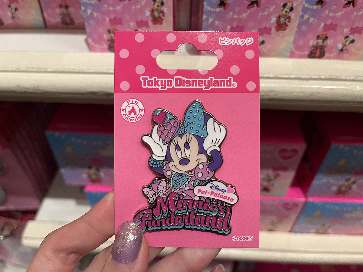 ピンバッジ（ミニーのファンダーランドグッズ）| キャステル | CASTEL