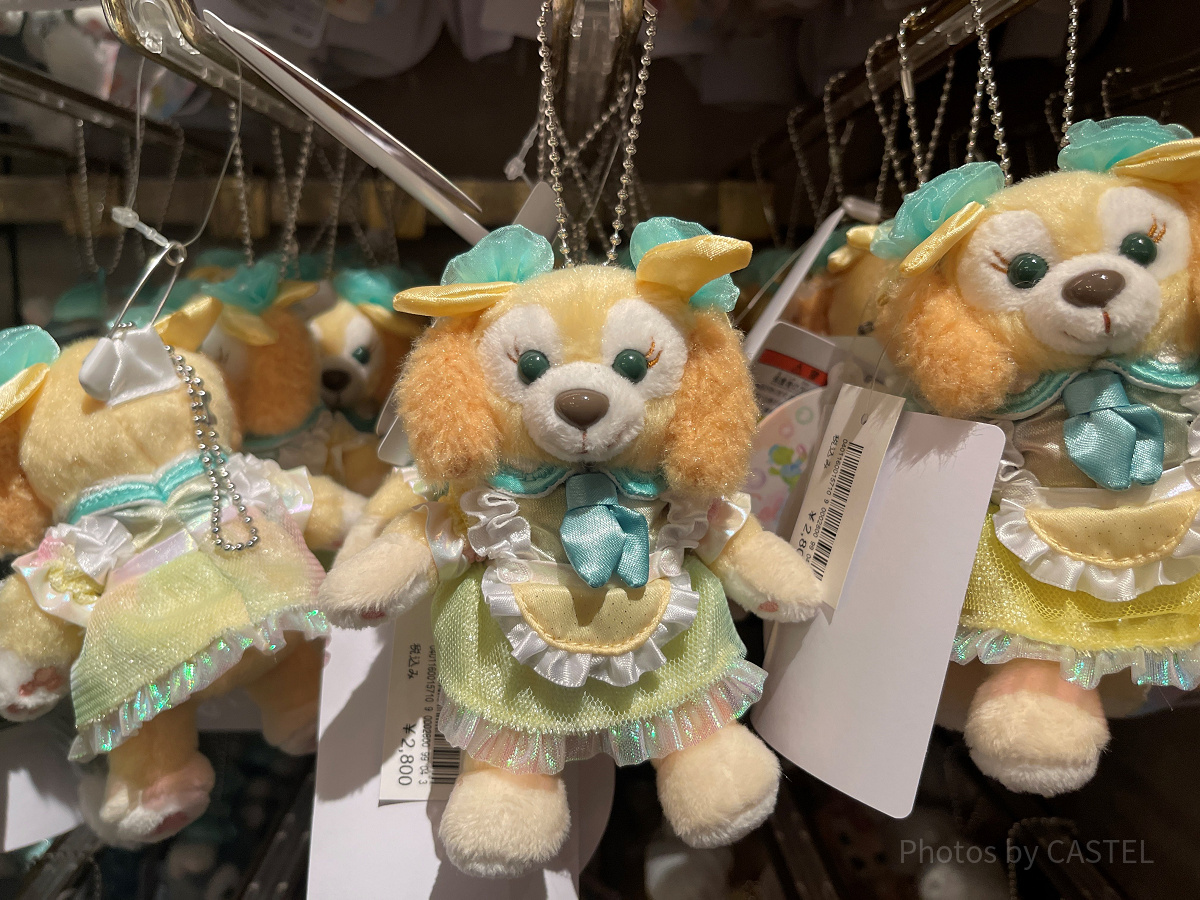 ぬいぐるみバッジ(ダッフィー20周年カラフルハピネスグッズ)