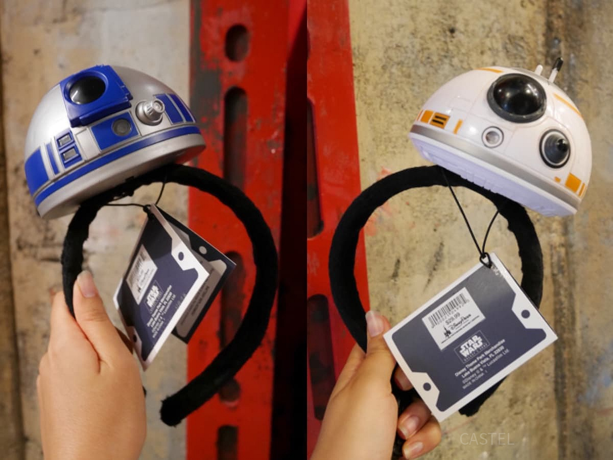 R2-D2とBB-8のカチューシャ