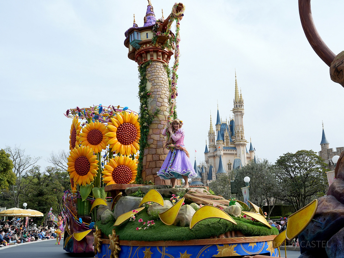 ラプンツェルのフロート| キャステル | CASTEL ディズニー情報