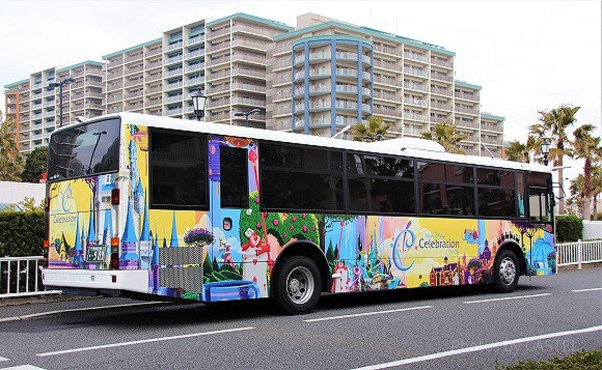 おすすめポイント①：ディズニーランド、シーまで無料送迎バスがある