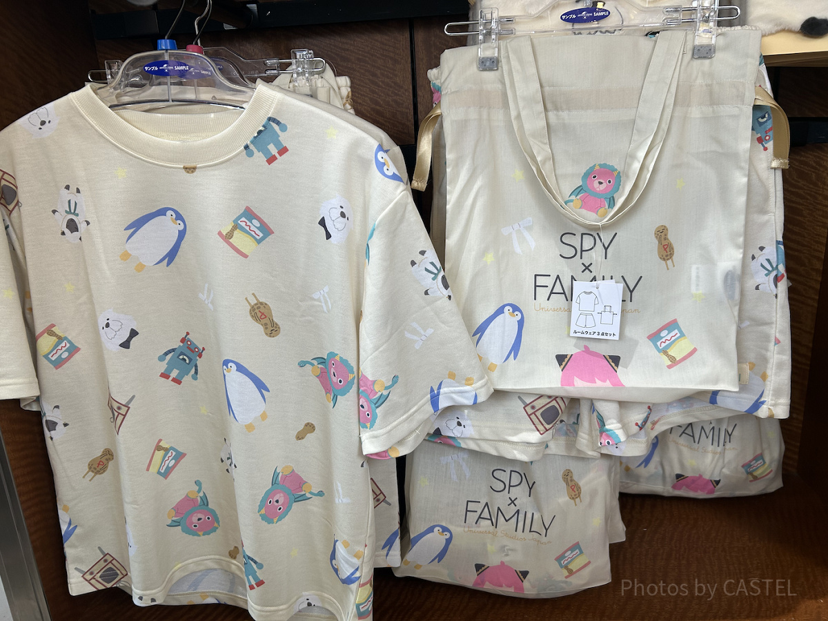 SPY×FAMILY ルームウェアセット USJ ルームウェアセット（USJ×スパイファミリーグッズ）| キャステル