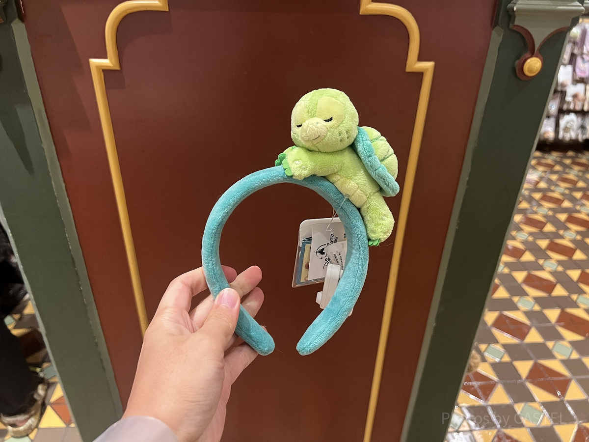 上海ディズニーカチューシャ：寝転びオルメルカチューシャ| キャステル