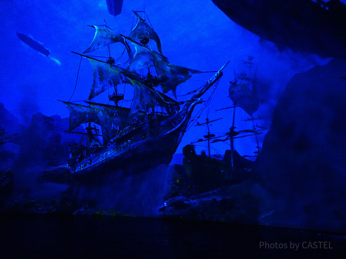 上海ディズニーカリブの海賊：映像技術とライドシステムの融合に感動