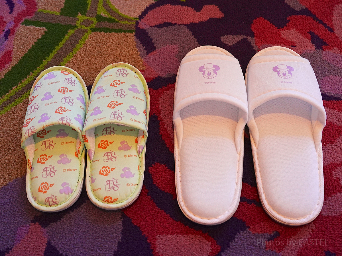 スリッパ（ファンタジースプリングスホテルアメニティ）