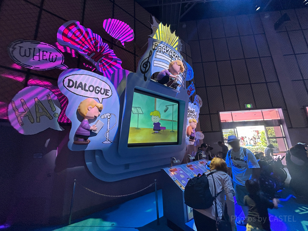 スヌーピースタジオのプレイランドの様子