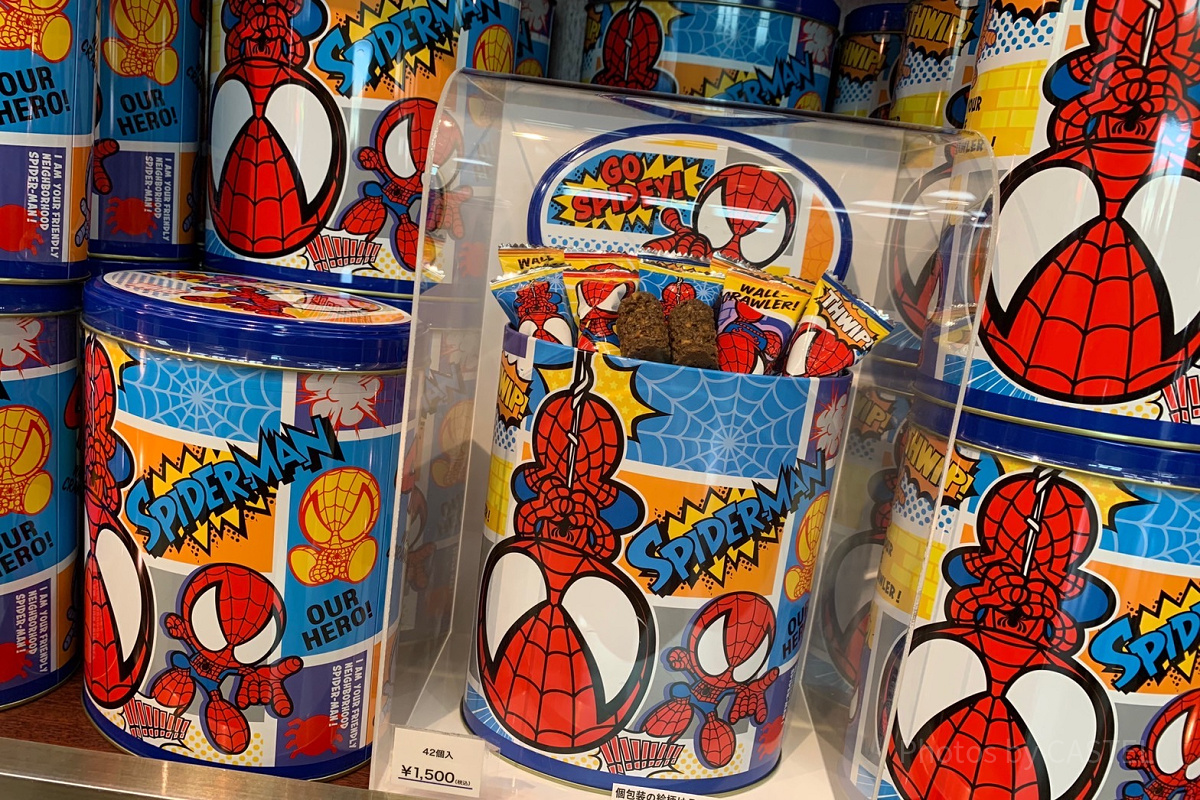 スパイダーマンクランチチョコレート