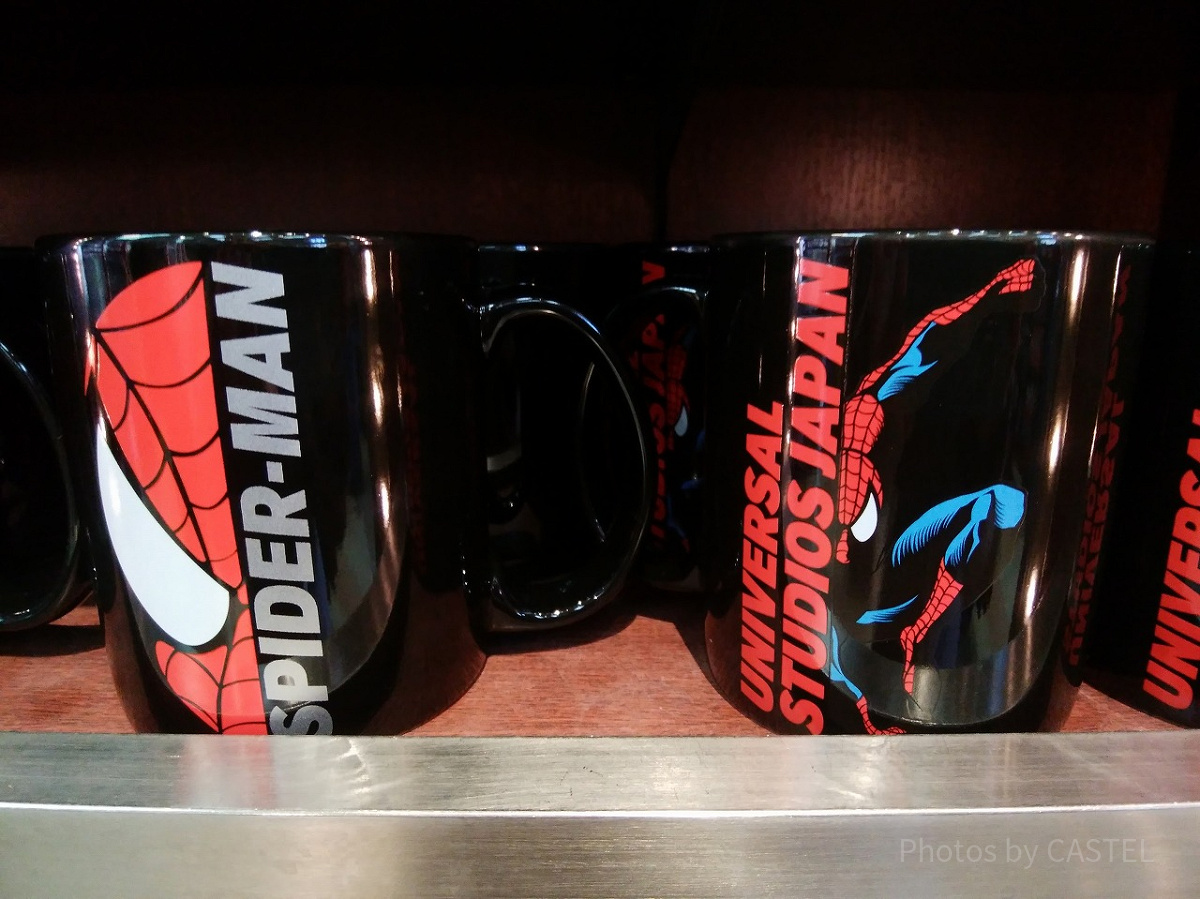 スパイダーマンのマグカップ