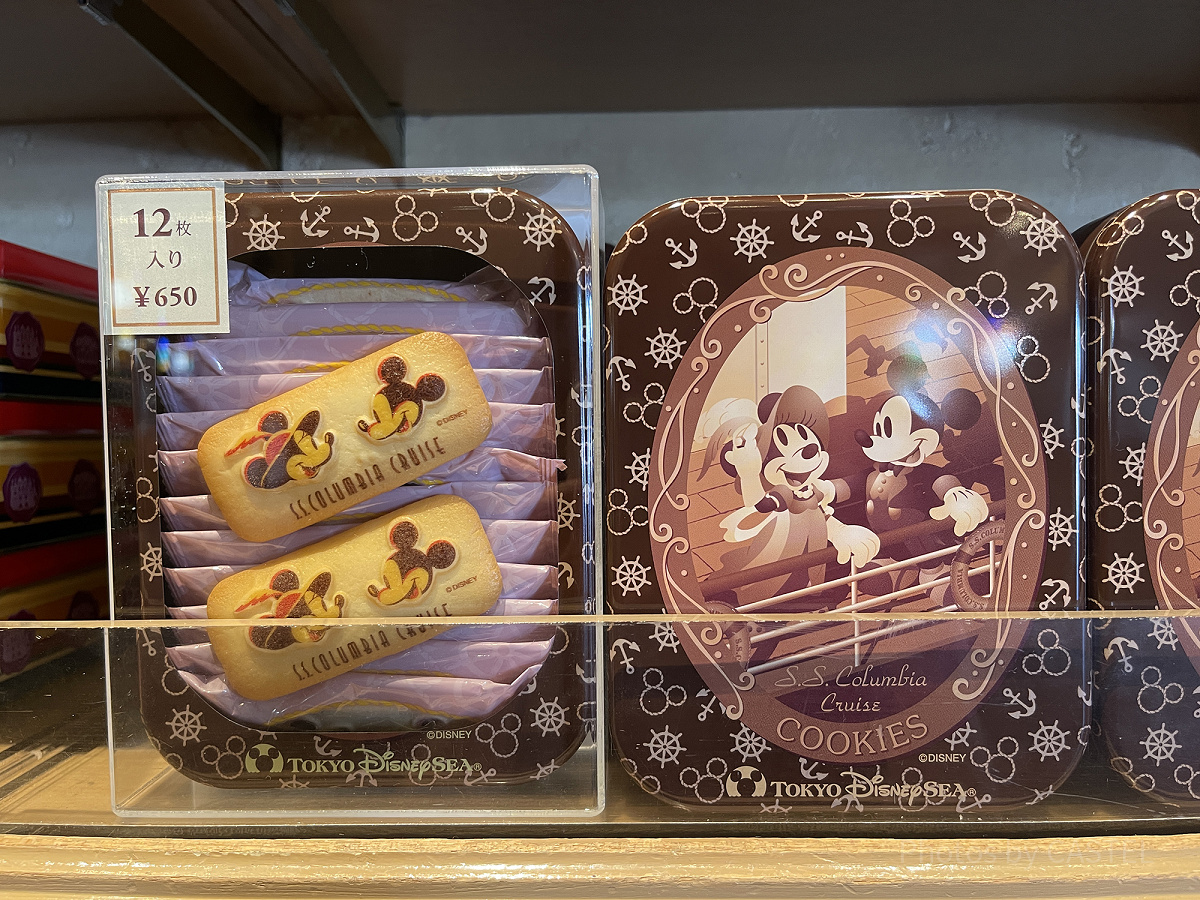 S.S.コロンビア号クッキー| キャステル | CASTEL ディズニー情報