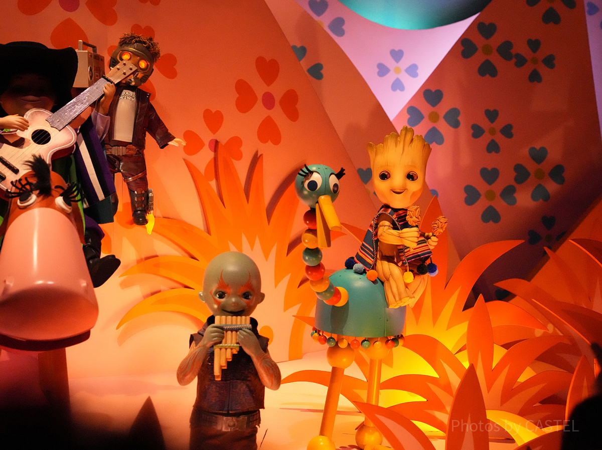 スター・ロードとドラックス(イッツ・ア・スモールワールドwith