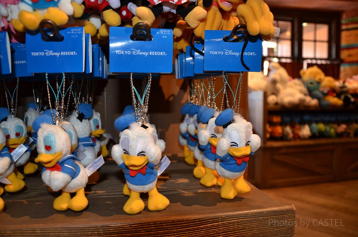 ぬいぐるみ　キーホルダー　ダニー　東京ディズニーランド 2頭身姿がかわいい！東京ディズニーランド ぬいぐるみストラップ