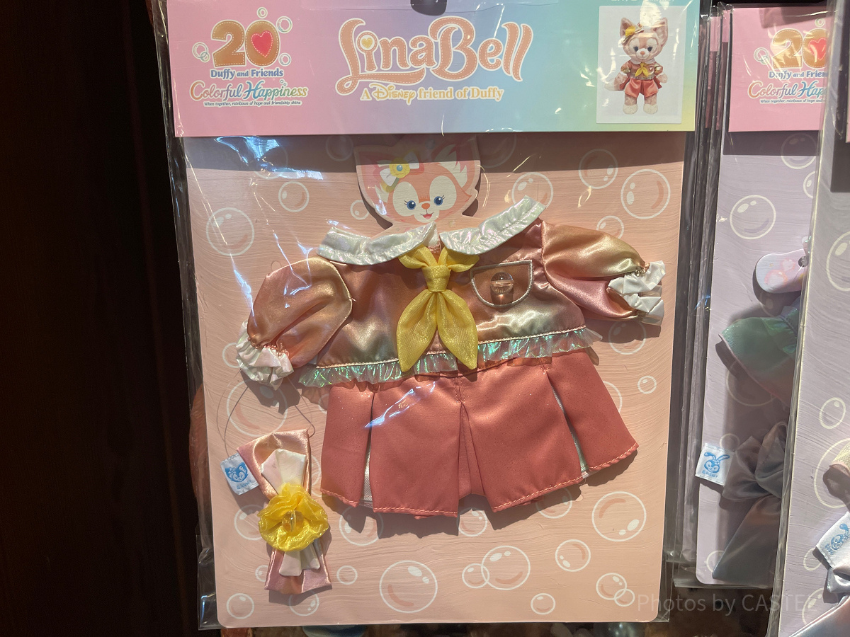 ぬいぐるみコスチューム(ダッフィー20周年カラフルハピネスグッズ