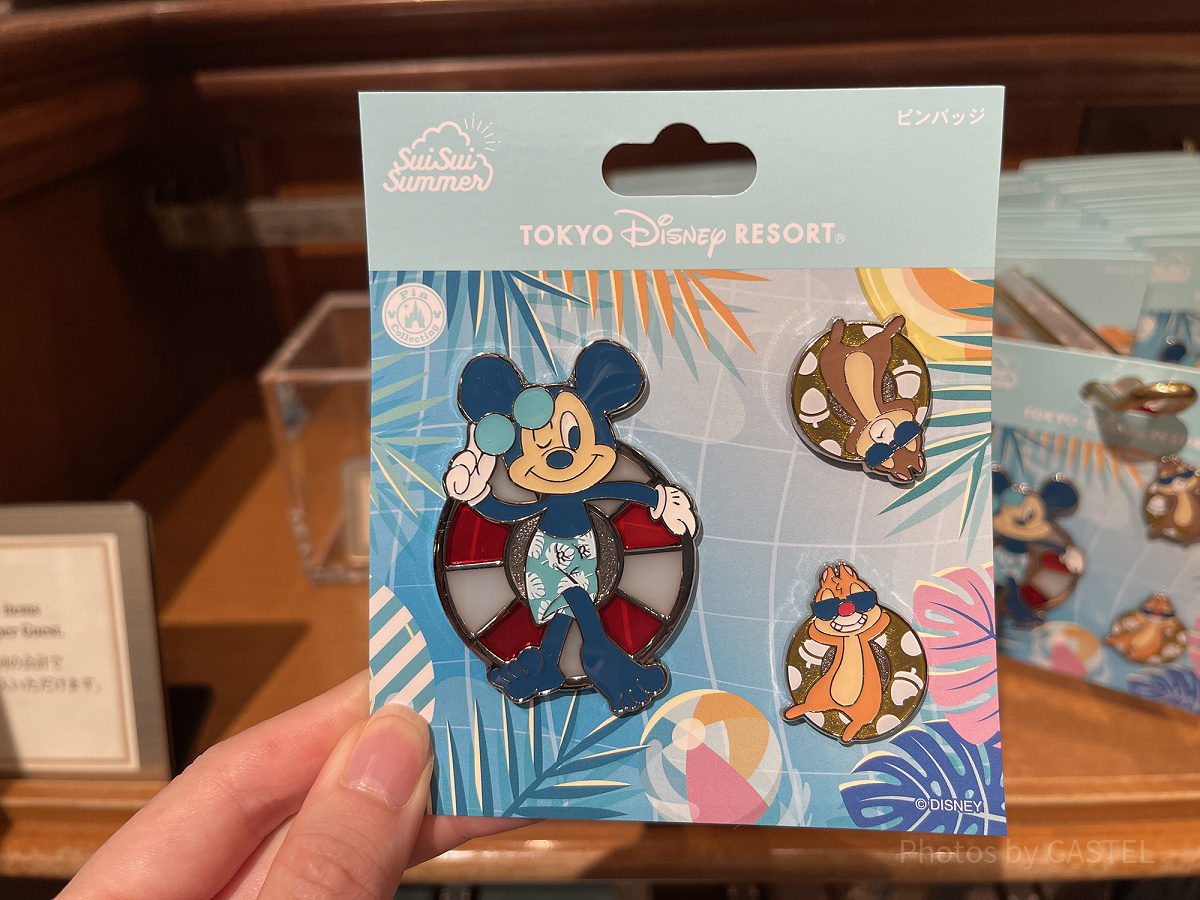 SUISUI SUMMERピンバッジ| キャステル | CASTEL ディズニー情報