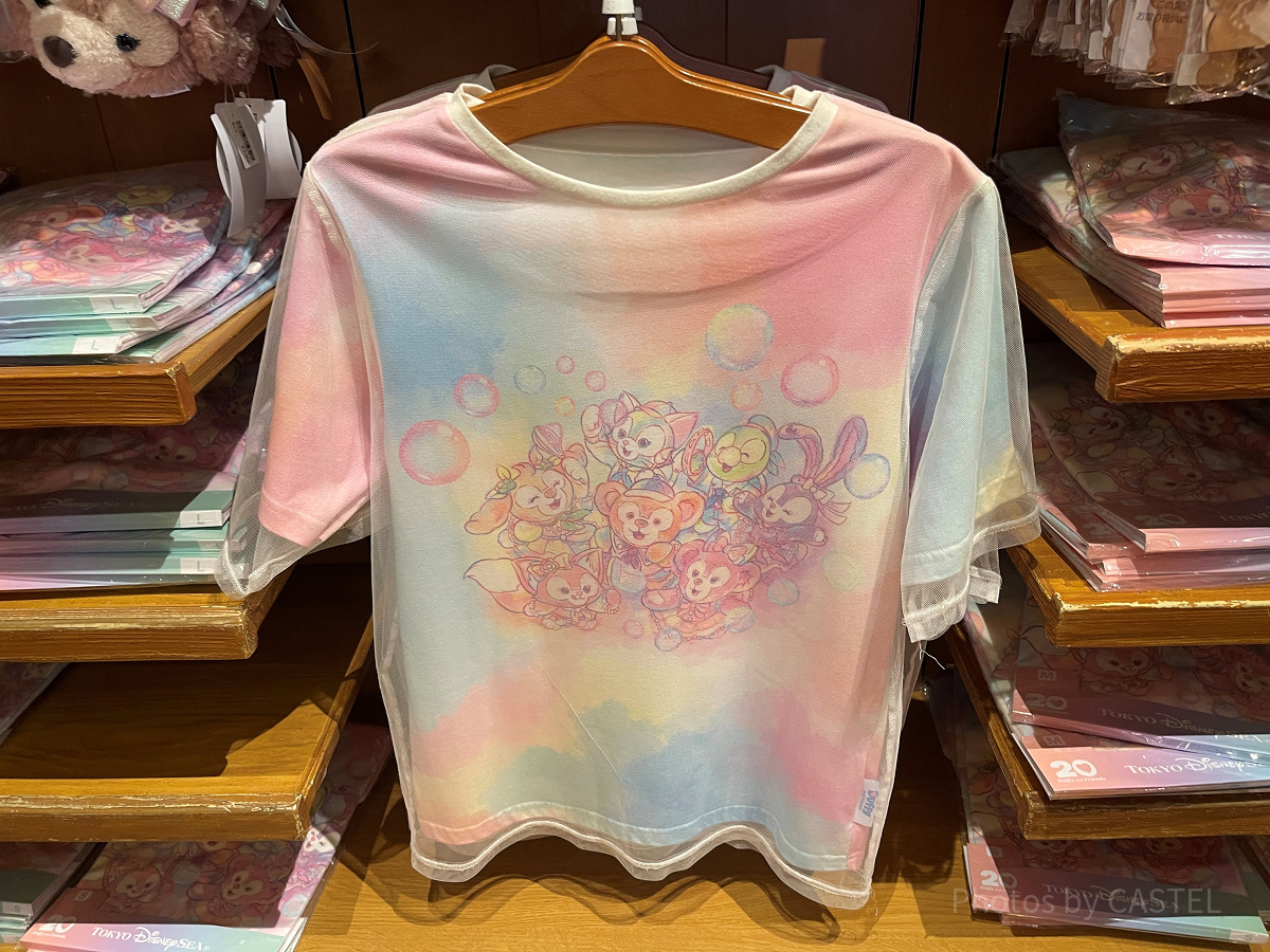 Ｔシャツ(ダッフィー20周年カラフルハピネスグッズ)