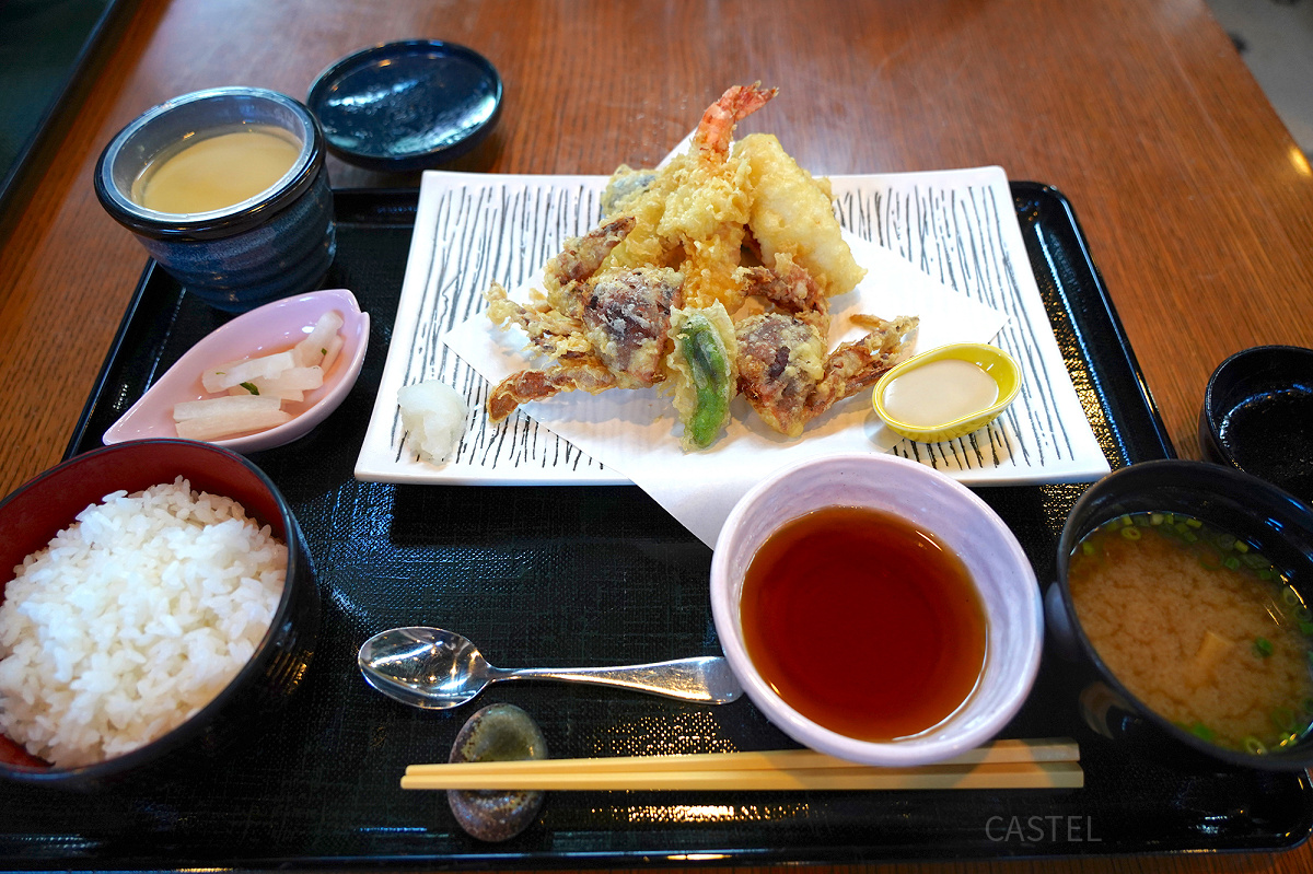 ディズニーシー食べ物：天ぷら膳（レストラン櫻）