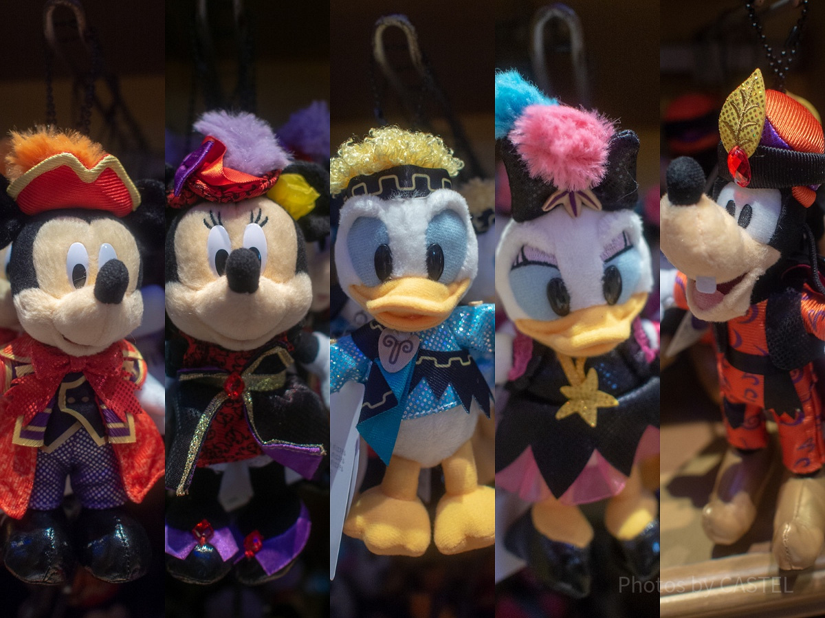 ザ・ヴィランズ・ワールドのぬいぐるみバッジ| キャステル