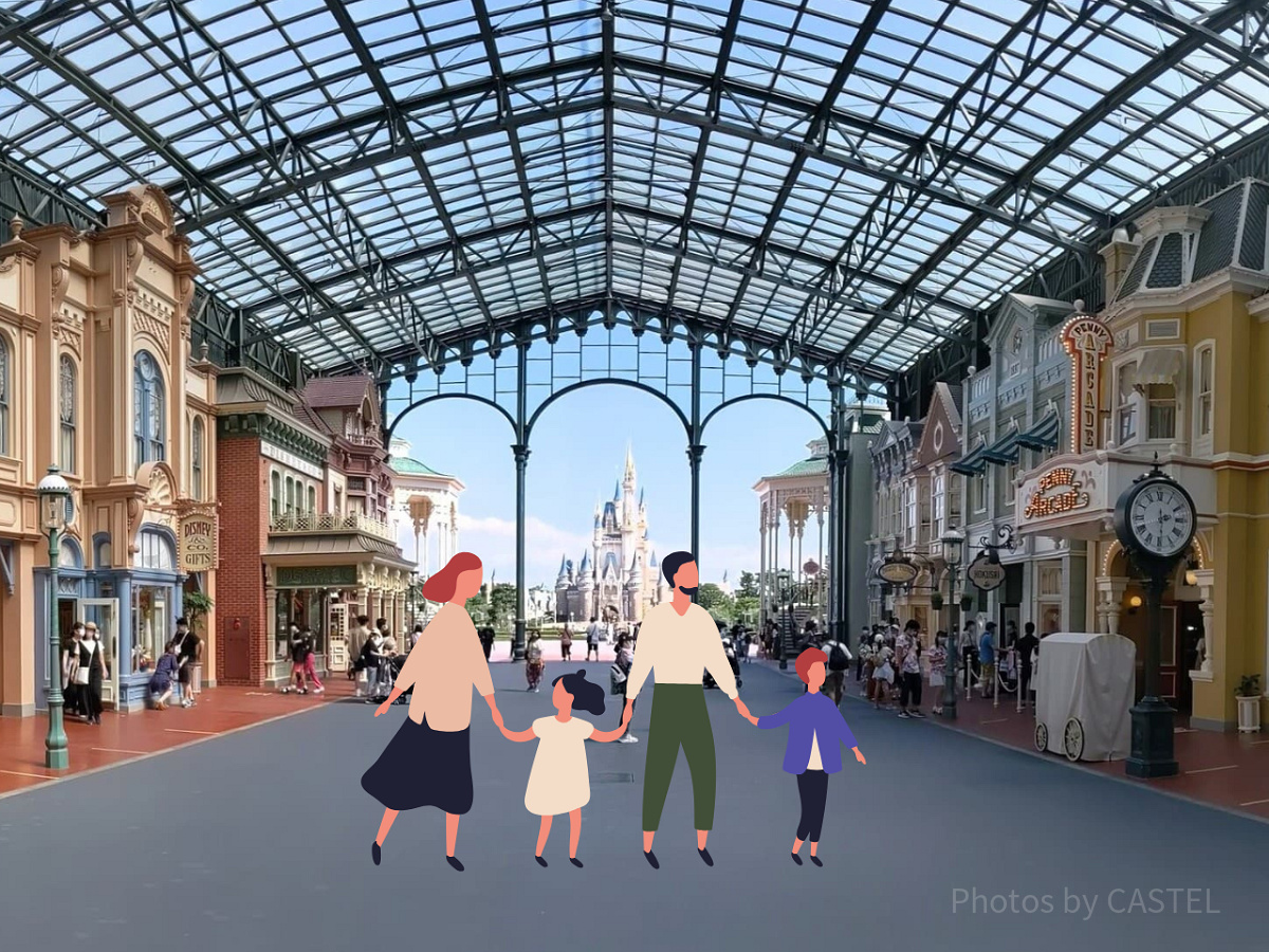 小学生の子連れディズニーの持ち物