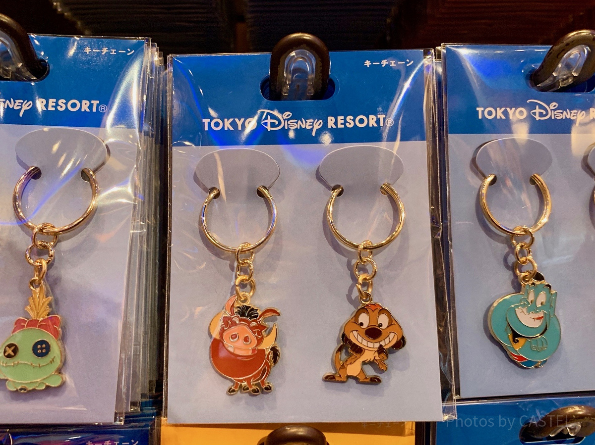 東京ディズニーリゾート　ティモン　プンバァ　キーホルダー　キーチェーン ティモン＆プンバァのペアキーチェーン| キャステル | CASTEL