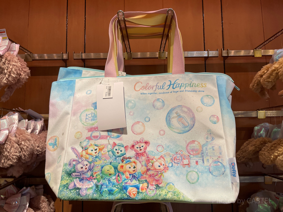 トートバッグ(ダッフィー20周年カラフルハピネスグッズ)