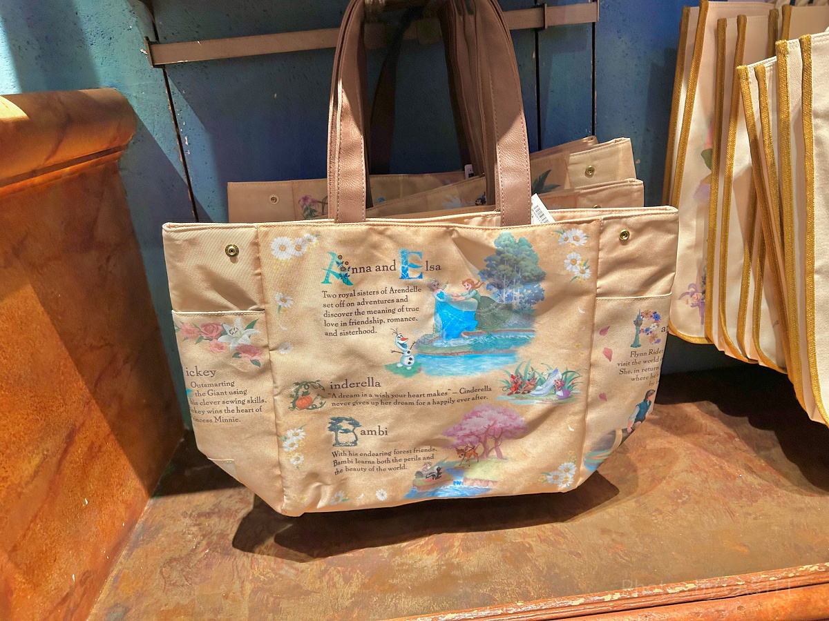 ファンタジースプリングス　東京ディズニーシー カプセルトイ　ショッピングバッグ ディズニーシー ファンタジースプリングス ショッピングバッグ L