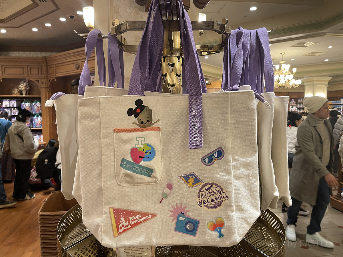 It's a small world with グルート トートバッグ TDL グルート トートバッグ イッツ・ア・スモールワールドwith