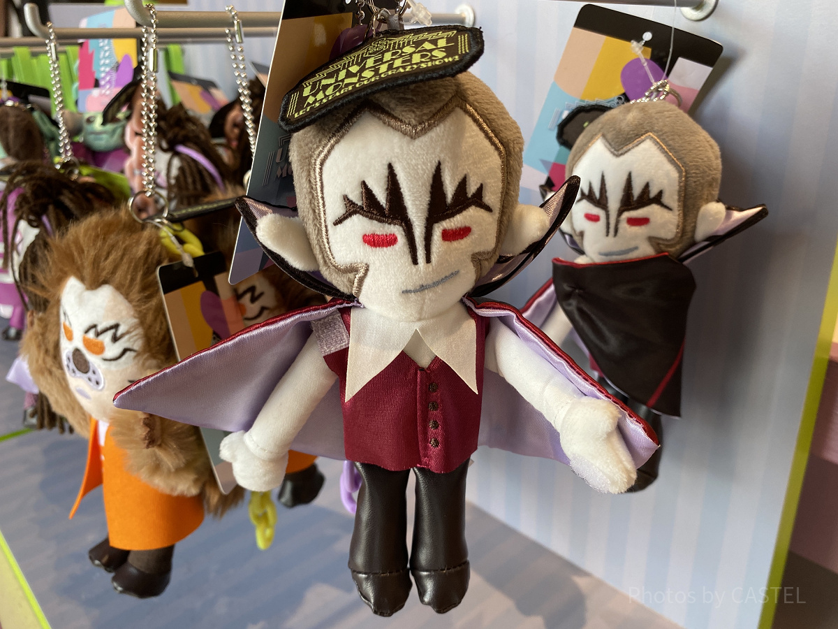 ユニバハロウィン2022グッズ：マスコット（ドラキュラ）| キャステル