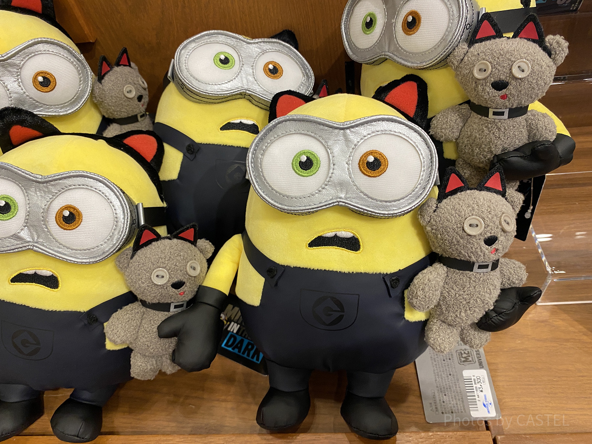 ユニバハロウィン2022グッズ：ぬいぐるみ（ミニオン＆ティム