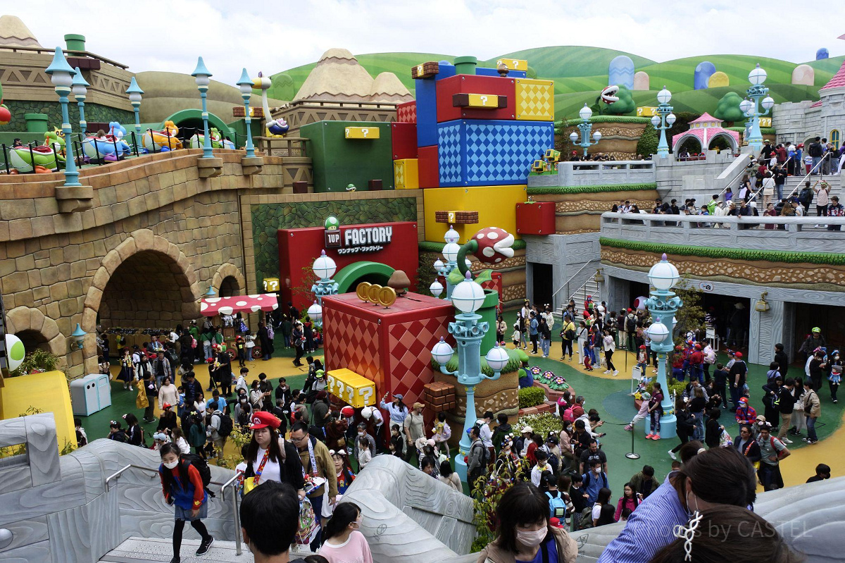 USJ4月の混雑状況／スーパーニンテンドーワールド