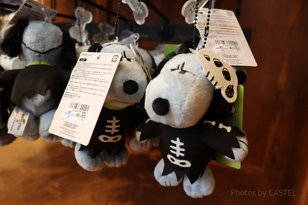 USJハロウィン/スヌーピーぬいぐるみキーチェーン| キャステル