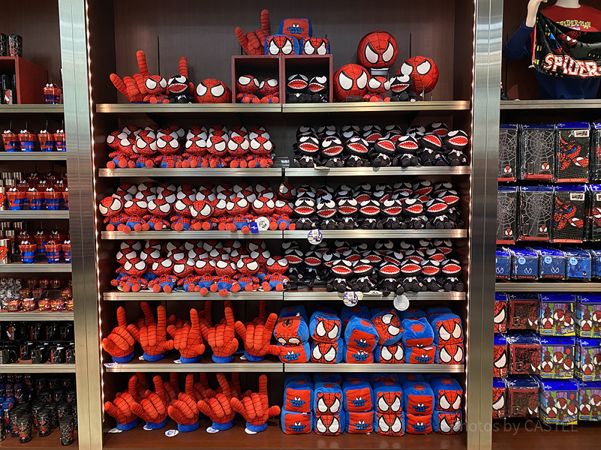 USJスパイダーマングッズ| キャステル | CASTEL ディズニー情報