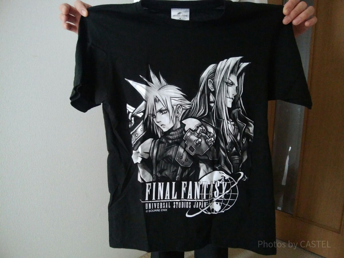 USJ×ファイナルファンタジーのTシャツ（2018年）