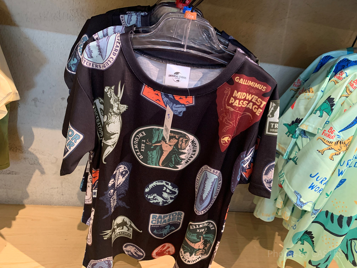 USJ2025/ジュラックワールドの総柄シャツ