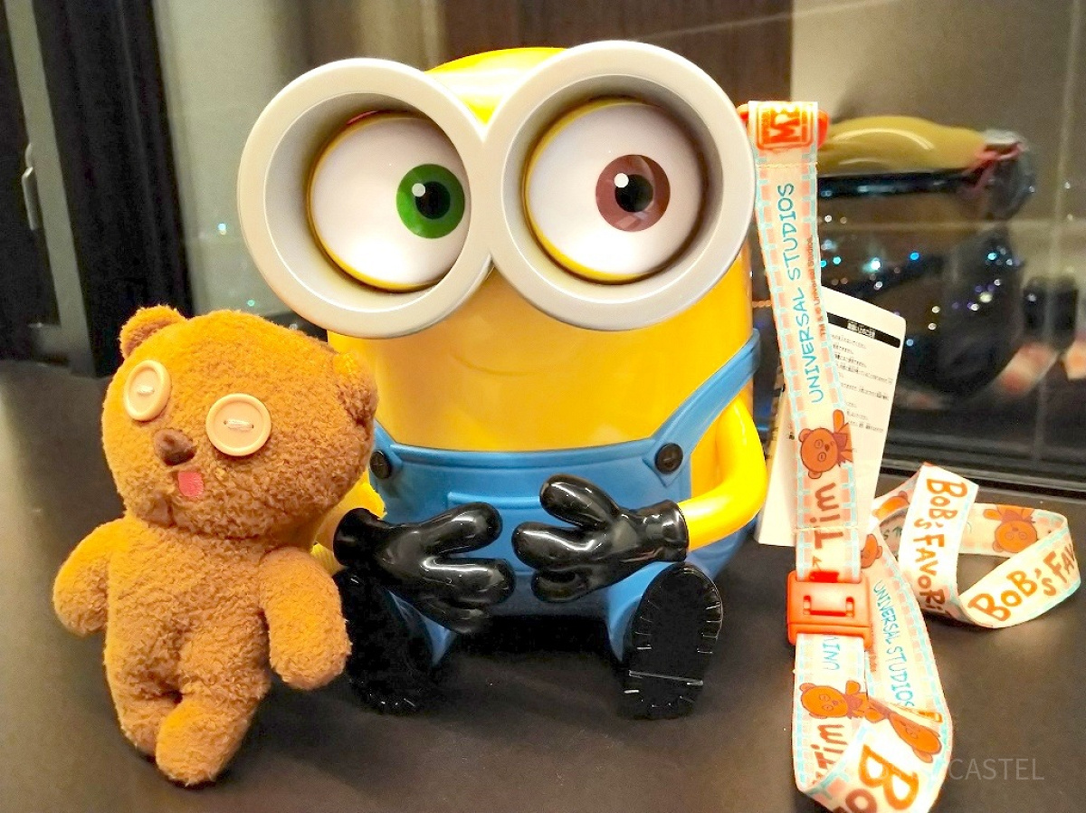 USJ✳︎ボブ&ティムポップコーンバケツ⭐︎ティムぬいぐるみハット✳︎カチューシャ USJ✳︎ボブ&ティムポップコーンバケツ⭐︎ティムぬいぐるみハット