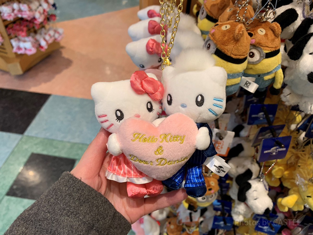 USJ/キティとダニエルのストラップ| キャステル | CASTEL