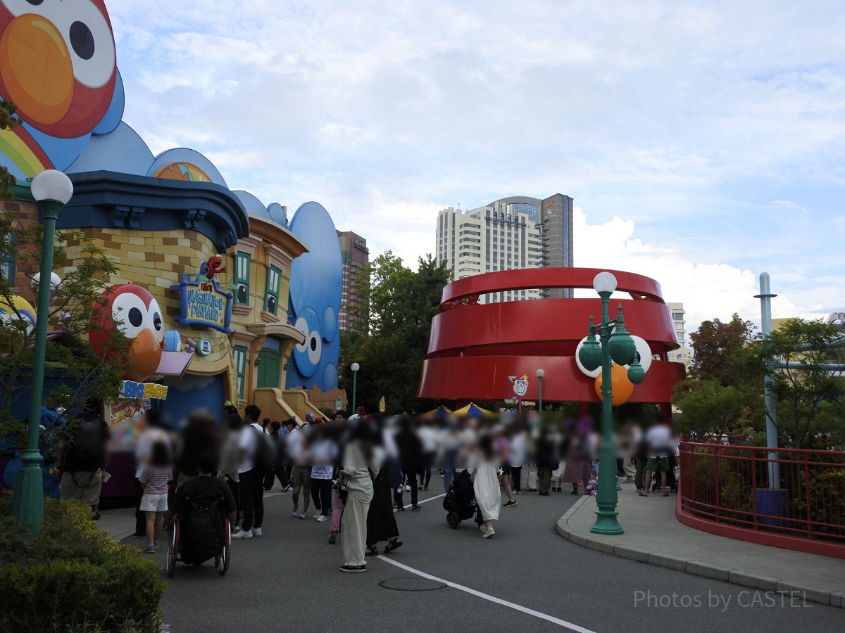 USJ／ワンダーランドのグリーティング風景