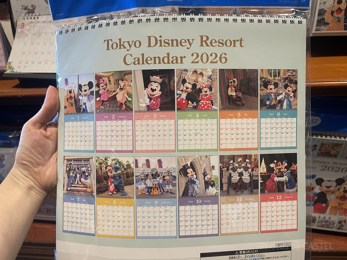 壁掛けカレンダー（東京ディズニーリゾート）