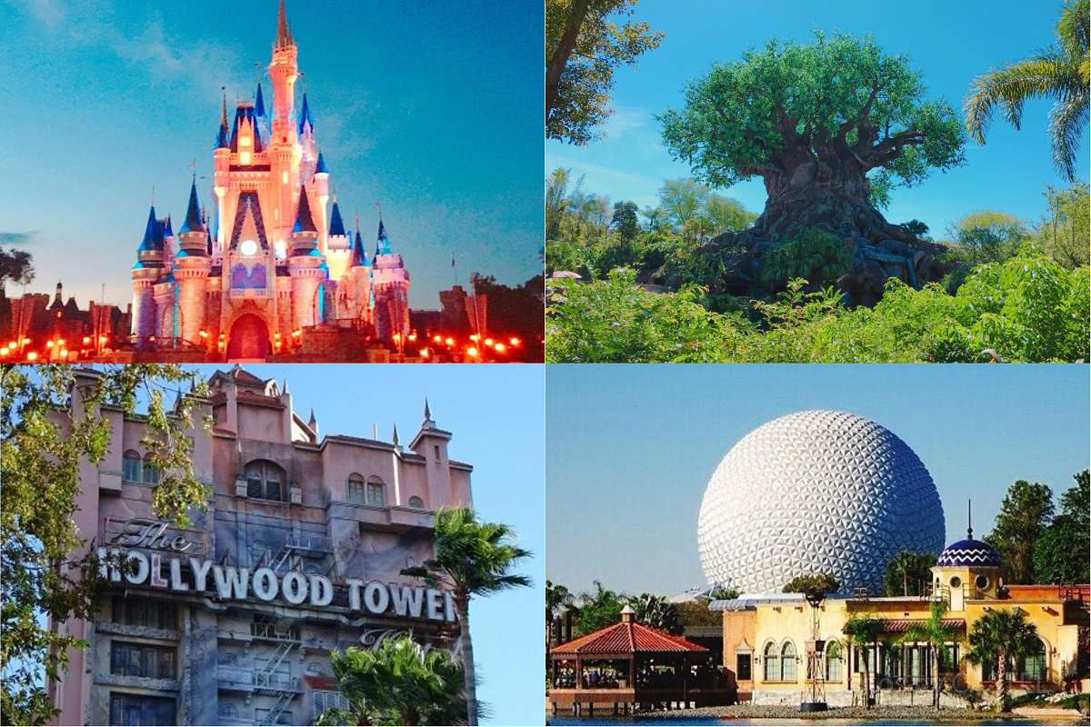 WDW4つのテーマパーク