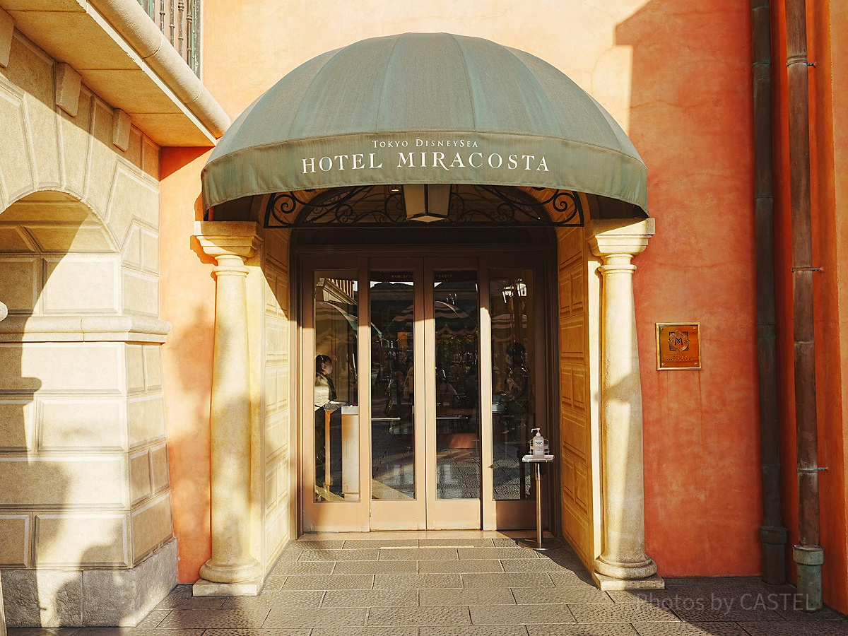 ミラコスタからディズニーシーに繋がる入口